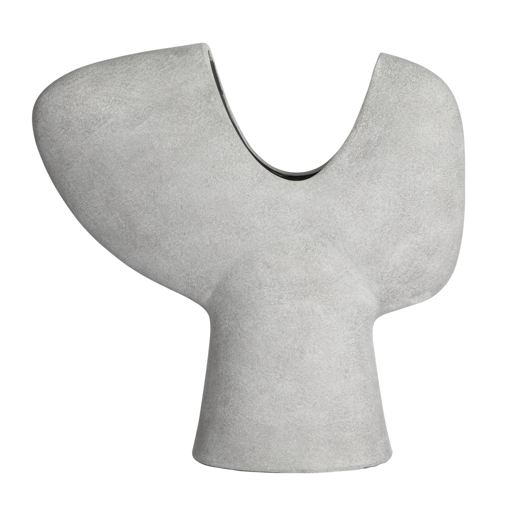 Hello Honey® 16" Modern Terra Cotta Abstract Vase